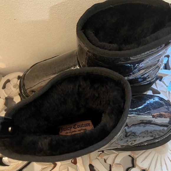 New Juicy Couture Women's Klash Faux Fur Lined Winter Boots sz 7 - Picture 5 of 5